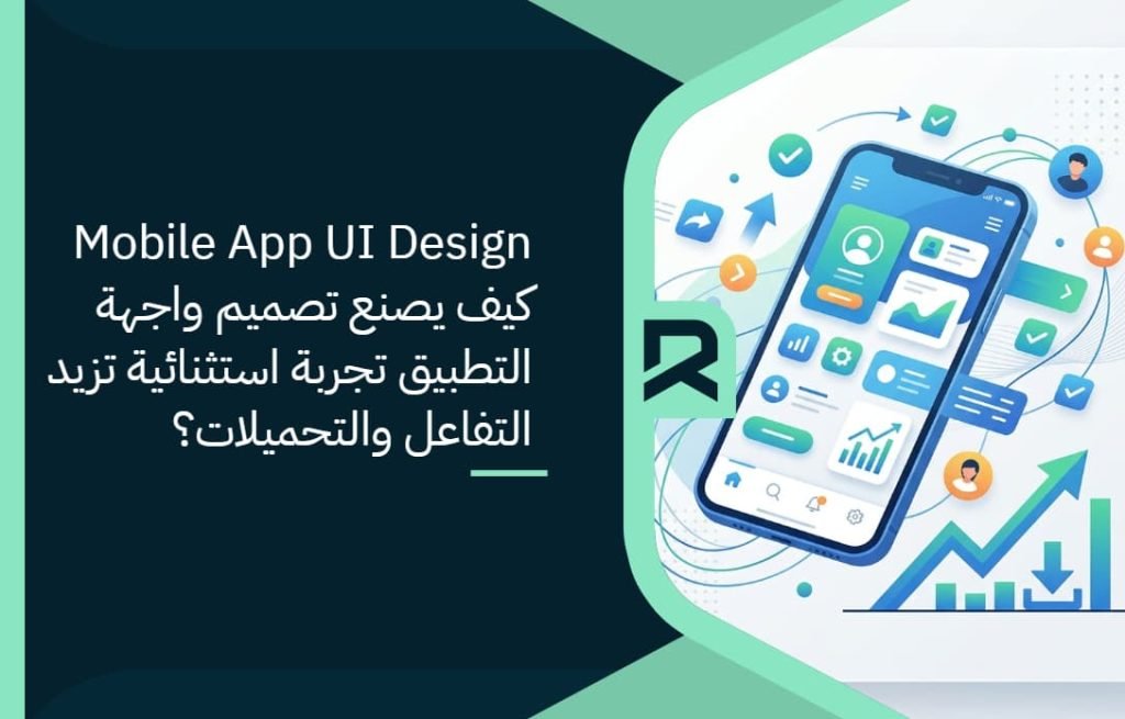 Mobile App UI Design: كيف يصنع تصميم واجهة التطبيق تجربة استثنائية تزيد التفاعل والتحميلات؟