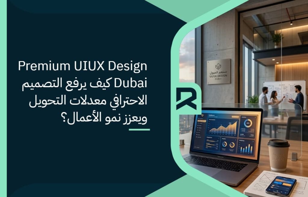Premium UI/UX Design Dubai: كيف يرفع التصميم الاحترافي معدلات التحويل ويعزز نمو الأعمال؟